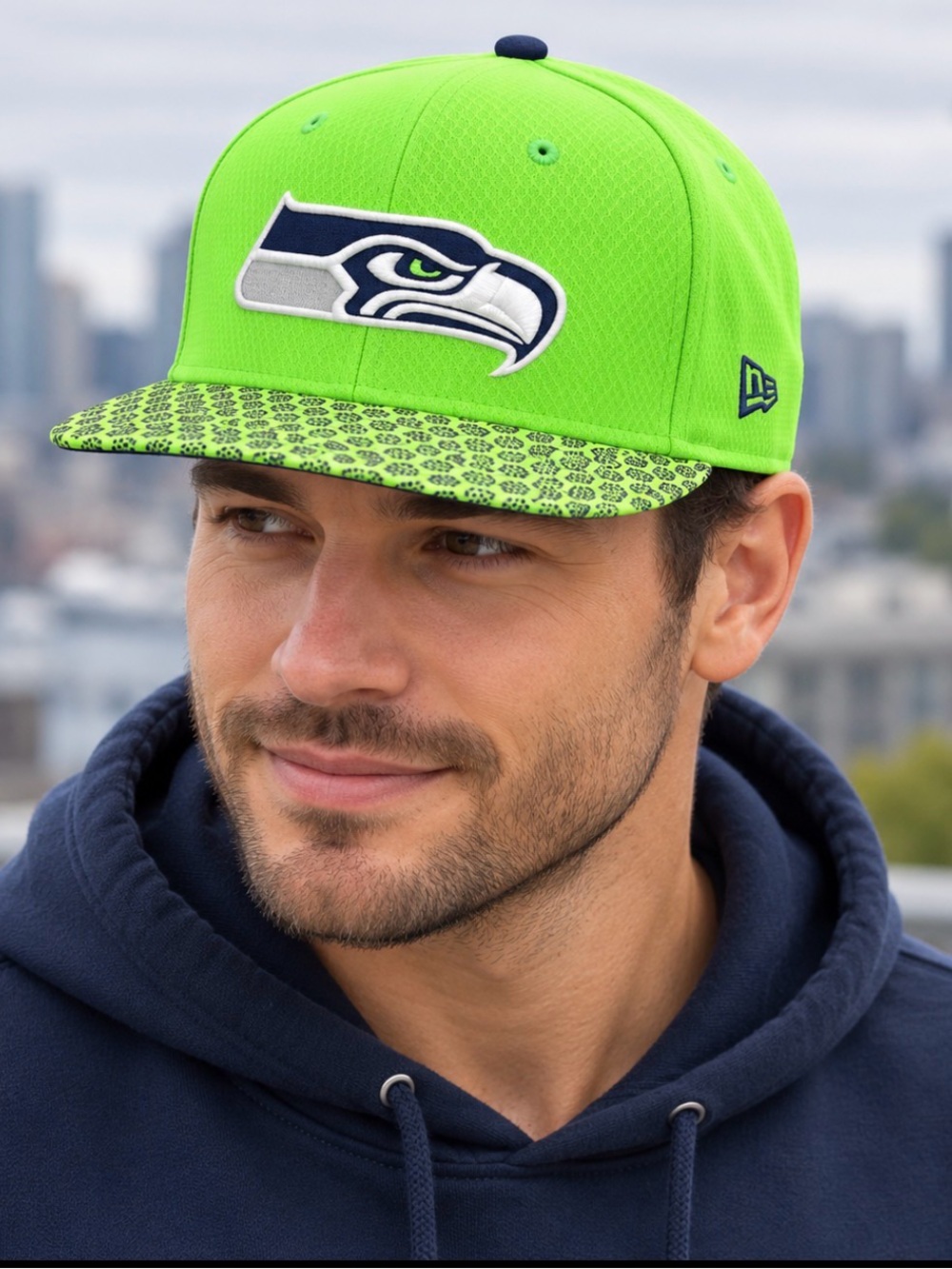New Era Seattle Seahawks New Era 59FIFTY Fitted Hat 59FIFTY Fitted Hat Green &